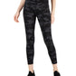 ID Ideology Women's Compression Active 7/8 Ankle Leggings Black Size Large