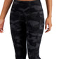 ID Ideology Women's Compression Active 7/8 Ankle Leggings Black