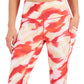 ID Ideology Women's Compression Side Pocket Cropped Leggings Red