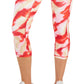 ID Ideology Women's Compression Side Pocket Cropped Leggings Red