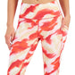 ID Ideology Women's Compression Side Pocket Cropped Leggings Red