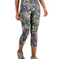 ID Ideology Women's Compression Active Cropped Leggings Gray Size Small