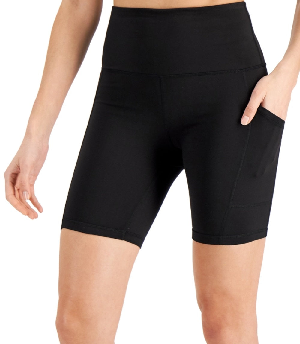 ID Ideology Women's Compression Bike Shorts Black Size X-Small