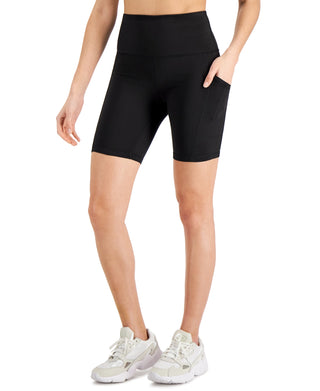 ID Ideology Women's Compression Bike Shorts Black Size X-Small