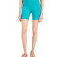 ID Ideology Women's Compression 7 Bike Shorts Green Size Medium