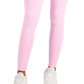 ID Ideology Women's High Waist Side Pocket 7/8 Leggings Pink Size Petite