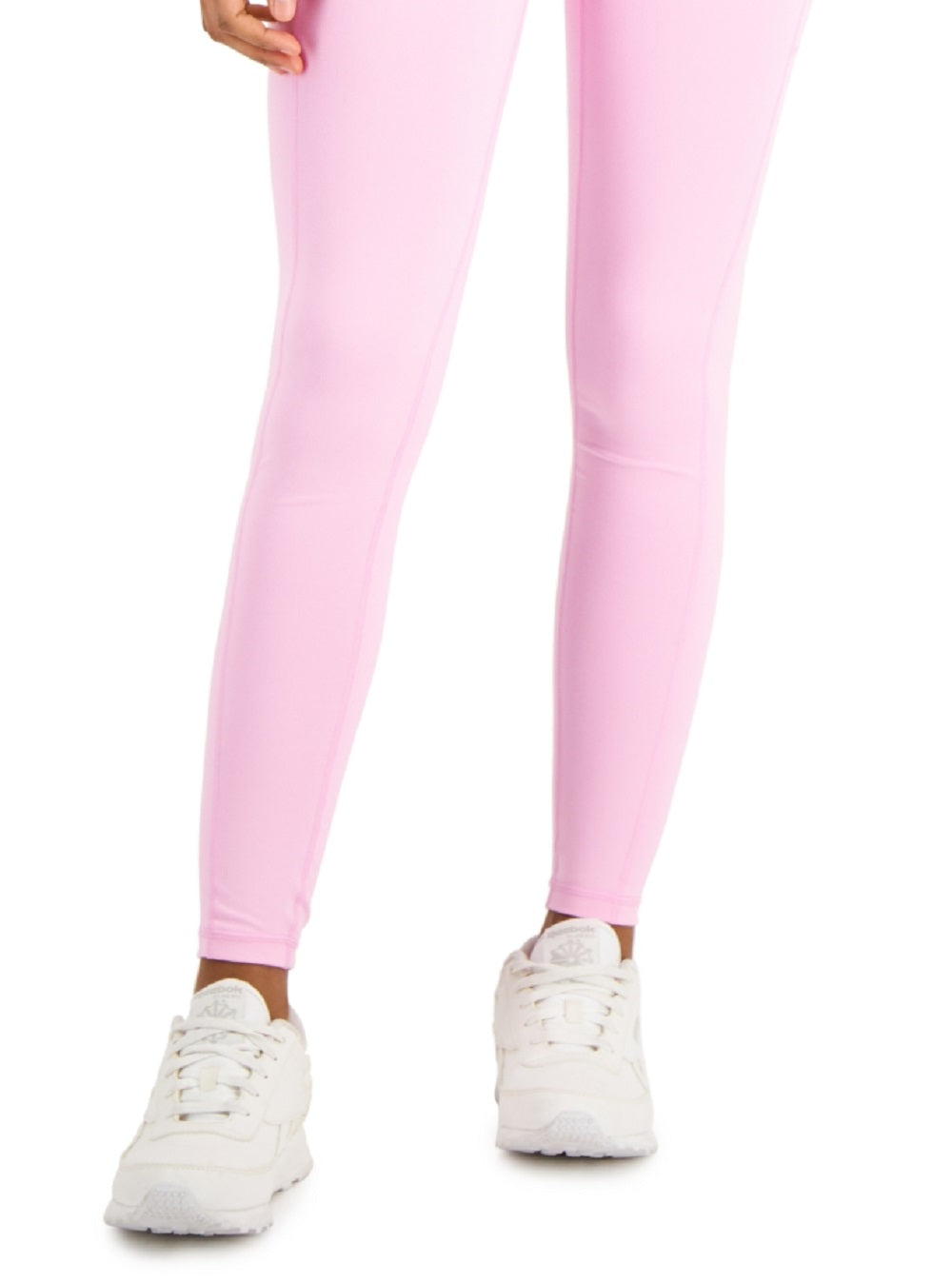 ID Ideology Women's High Waist Side Pocket 7/8 Leggings Pink Size Petite
