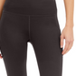 ID Ideology Women's Compression High Rise Side Pocket Cropped Leggings Gray Size Petite M