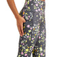 ID Ideology Women's Floral Print Cropped Leggings Gray Size Petite Small
