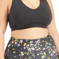 ID Ideology Women's Match Set Sports Bra Gray Size 3X