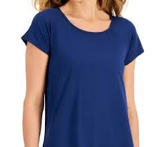 ID Ideology Women's Essentials Sweat Set T-Shirt Blue Size XX-Large