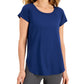 ID Ideology Women's Essentials Sweat Set T Shirt Blue Size Large