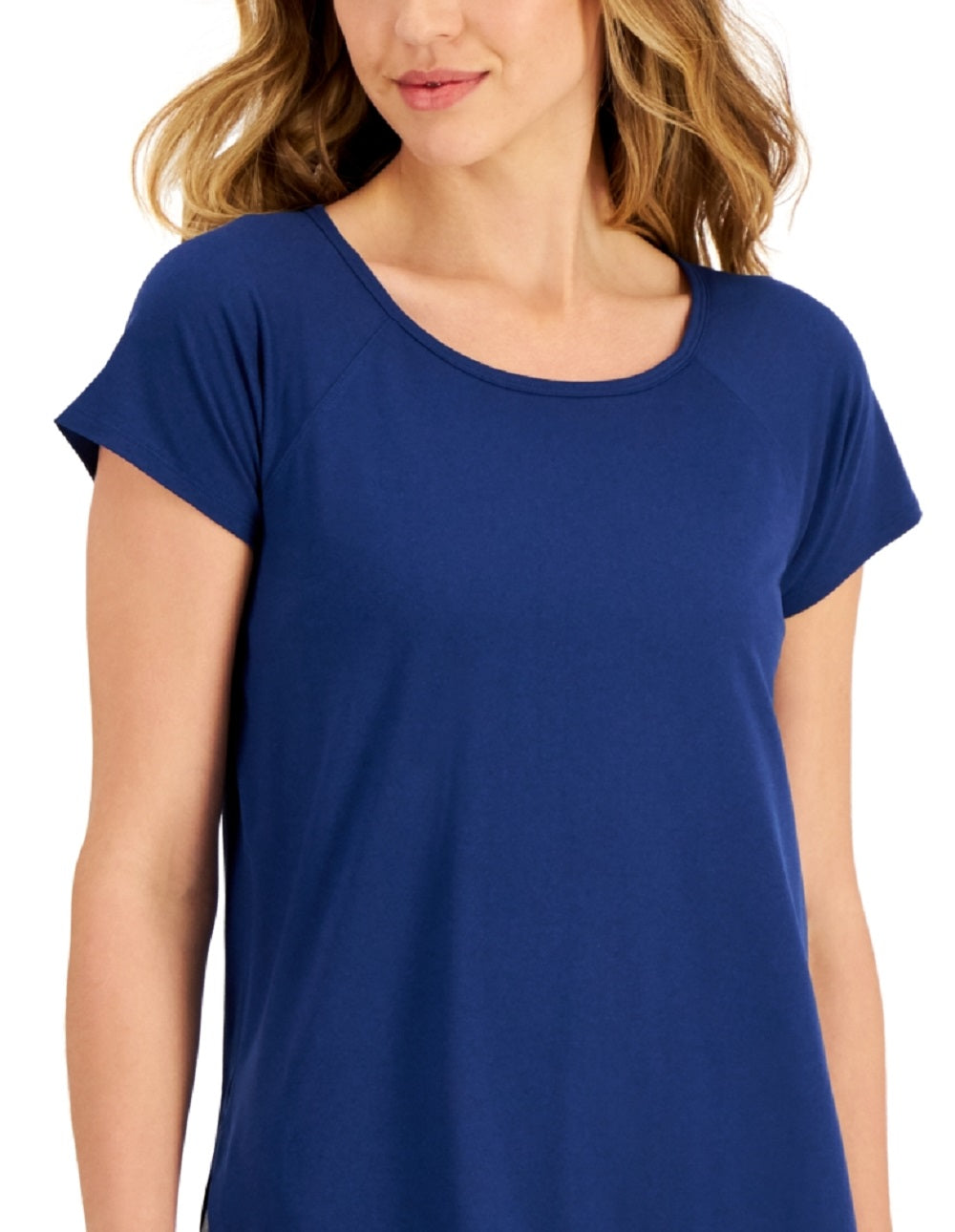 ID Ideology Women's Essentials Sweat Set T-Shirt Blue Size X-Large