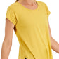 ID Ideology Women's Essentials Sweat Set T-Shirt Yellow