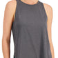 ID Ideology Women's Essentials Sweat Set Tank Top Gray