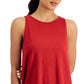 ID Ideology Women's Essentials Sweat Set Tank Top Red Size X-Small