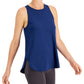ID Ideology Women's Essentials Sweat Set Tank Top Blue Size Large