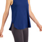 ID Ideology Women's Essentials Sweat Set Tank Top Blue Size Large