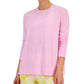 ID Ideology Women's Active Solid Crewneck Top Pink Size XX-Large