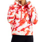 ID Ideology Women's Relaxed Twist Tech Printed Hoodie Red Size XX-Large