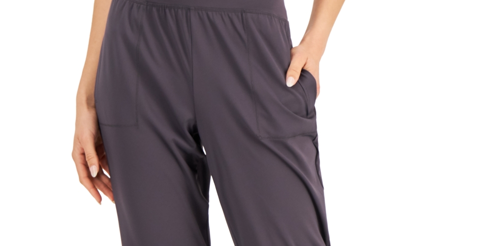 ID Ideology Women's Relaxed Joggers Gray Size XS