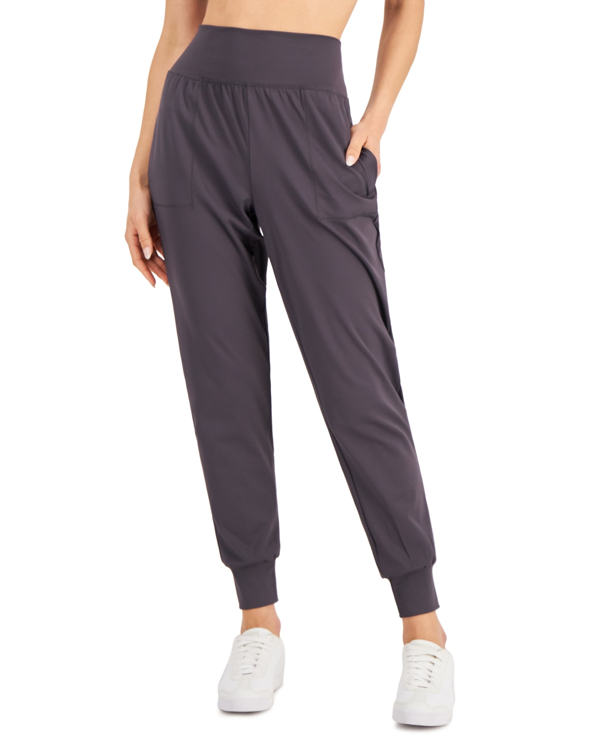 ID Ideology Women's Relaxed Joggers Gray Size Small