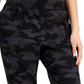 ID Ideology Women's Relaxed Camo Print Joggers Black Size X-Small