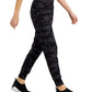 ID Ideology Women's Relaxed Camo Print Joggers Black Size Medium