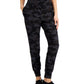 ID Ideology Women's Relaxed Camo Print Joggers Black Size Medium