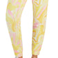 ID Ideology Women's Active Whirl Print Slim Jogger Pants Yellow Size X-Large