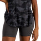 ID Ideology Women's Essentials Sweat Set Camo Tank Top Black Size XX-Large