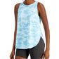 ID Ideology Women's Essentials Sweat Set Camo Tank Top Blue