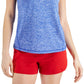 ID Ideology Women's Essentials Rapidry Heathered Performance T-Shirt Blue Size Large