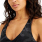 ID Ideology Women's Camo Print Low Impact Sports Bra Black Size XX-Large