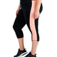 ID Ideology Women's Colorblocked Capri Leggings Black Size XL