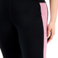 ID Ideology Women's Colorblocked Capri Leggings Black Size XL