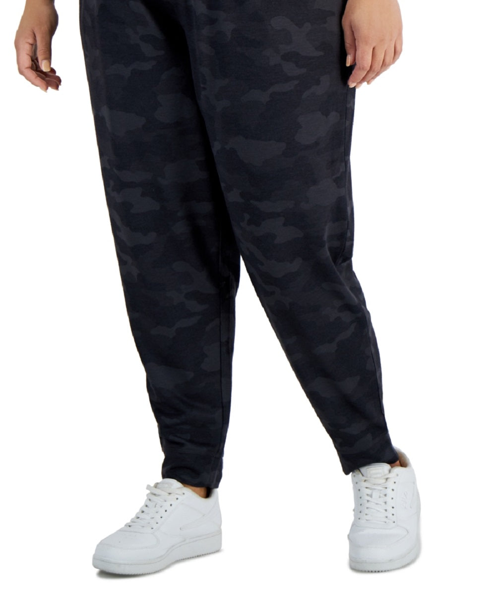 ID Ideology Women's Drawstring Jogger Pants Black
