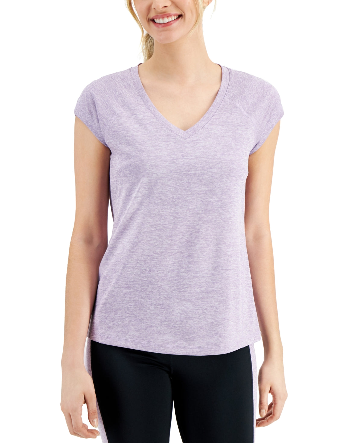 ID Ideology Women's Essentials Rapidry T-Shirt Purple Size 3X