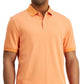 Club Room Men's Soft Touch Interlock Polo Orange Size XX Large