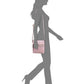 INC International Concepts Women's Riverton Crossbody Pink Size Regular
