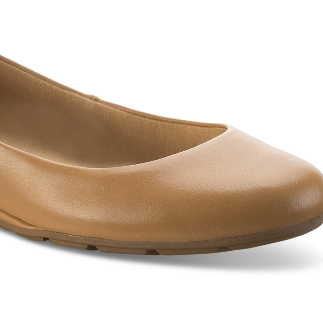 Sun + Stone Women's Eliana Flats Brown Size 8.5 W