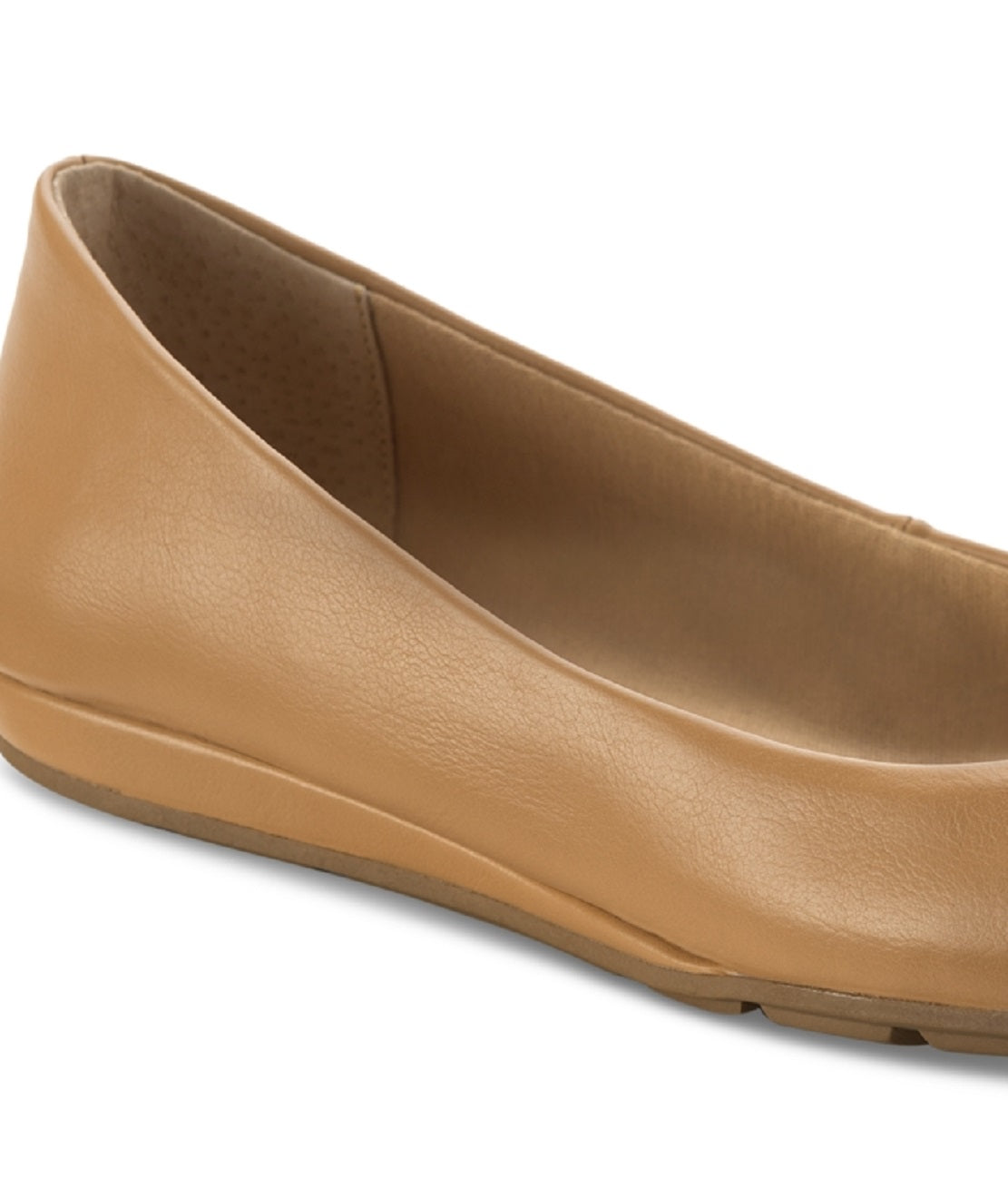 Sun + Stone Women's Eliana Flats Brown Size 8.5 W