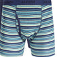 Alfani Men's 5 Pk Stripe & Solid Boxer Briefs Blue Size Small