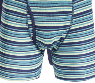 Alfani Men's 5 Pk Stripe & Solid Boxer Briefs Blue Size Small