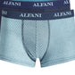 Alfani Men's 5 Pk Solid & Stripe Trunks Blue Size Large