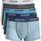 Alfani Men's 5 Pk Solid & Stripe Trunks Blue Size Large