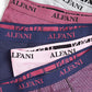 Alfani Men's 5 Pk Solid & Geo-Print Trunks Purple Size Medium