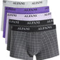 Alfani Men's 5 Pk Patterned & Solid Trunks Gray Size Small