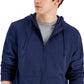 ID Ideology Men's Regular Fit Solid Full Zip Hoodie Blue Size XXX-Large