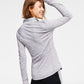 ID Ideology Women's Essentials Performance Zip Jacket Gray Size Small